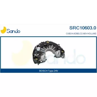Pont de diodes, alternateur SANDO OEM 1784144