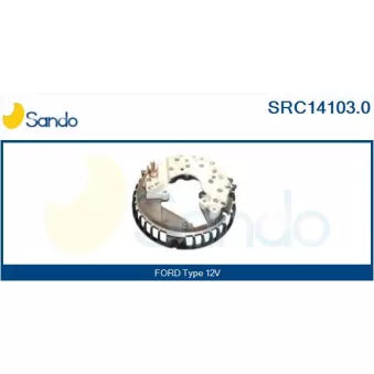 Pont de diodes, alternateur SANDO OEM XR3Z10346AA