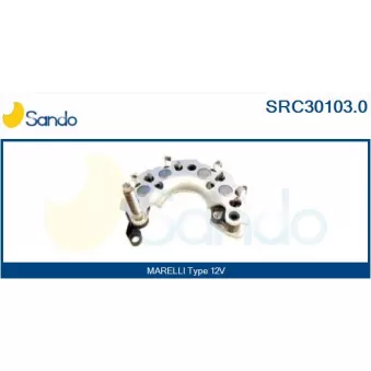 Pont de diodes, alternateur SANDO SRC30103.0