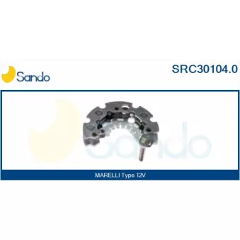 Pont de diodes, alternateur SANDO SRC30104.0