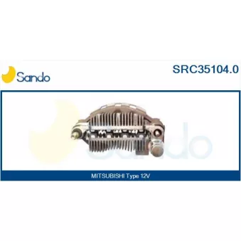 Pont de diodes, alternateur SANDO OEM A002T35791