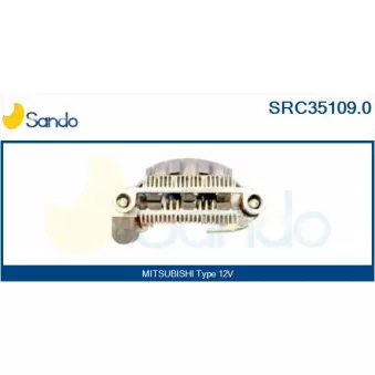 Pont de diodes, alternateur SANDO OEM A2T46492