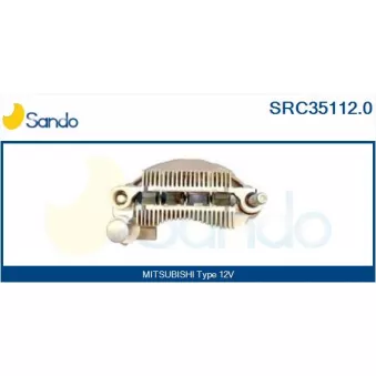 Pont de diodes, alternateur SANDO OEM A5T03391