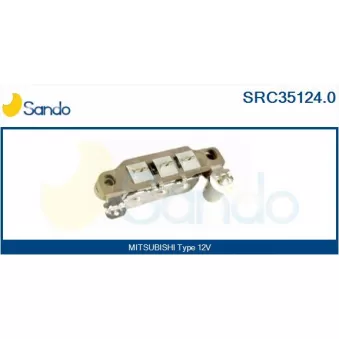 Pont de diodes, alternateur SANDO OEM A1T03476