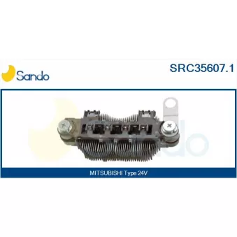 Pont de diodes, alternateur SANDO OEM A9TU5591