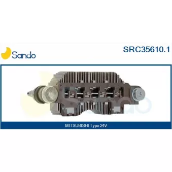 Pont de diodes, alternateur SANDO OEM A9TU6499AM