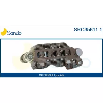 Pont de diodes, alternateur SANDO OEM A9TU6499AM