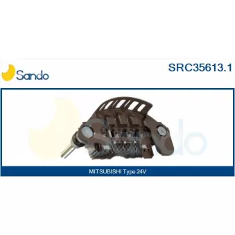 Pont de diodes, alternateur SANDO OEM A004TA8691AM