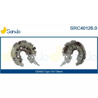 Pont de diodes, alternateur SANDO SRC40126.0