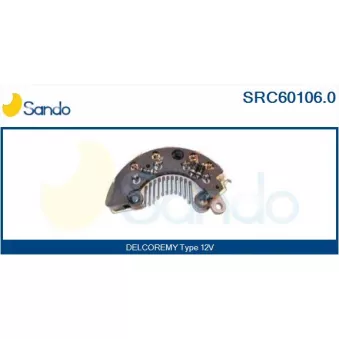 Pont de diodes, alternateur SANDO OEM 96224431