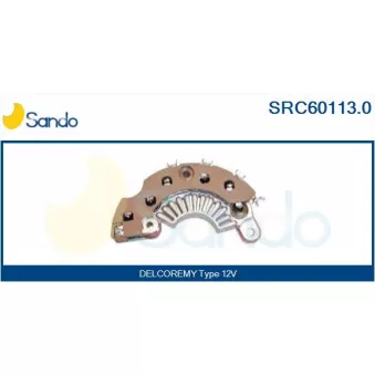 Pont de diodes, alternateur SANDO SRC60113.0