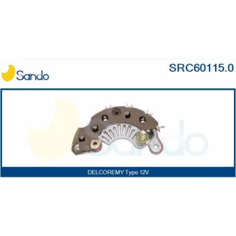 Pont de diodes, alternateur SANDO SRC60115.0
