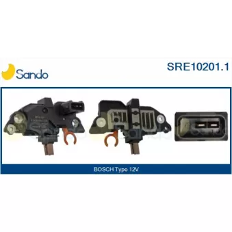 Régulateur d'alternateur SANDO OEM 12317559183
