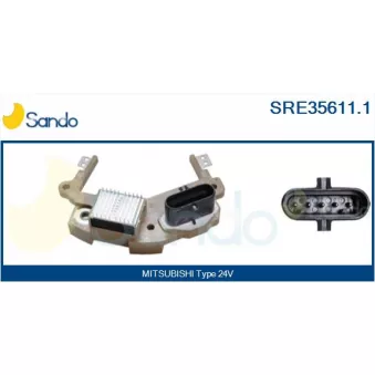 SANDO SRE35611.1 - Régulateur d'alternateur