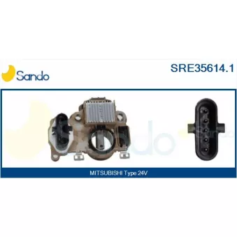 Régulateur d'alternateur SANDO OEM A004TA8691AM
