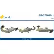 Radiateur, réaspiration des gaz d'échappement SANDO [SRG72019.1]