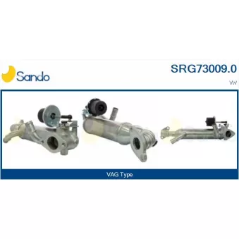 SANDO SRG73009.0 - Radiateur, réaspiration des gaz d'échappement