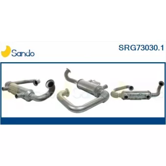 SANDO SRG73030.1 - Radiateur, réaspiration des gaz d'échappement