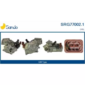 SANDO SRG77002.1 - Radiateur, réaspiration des gaz d'échappement