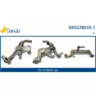 SANDO SRG78010.1 - Radiateur, réaspiration des gaz d'échappement