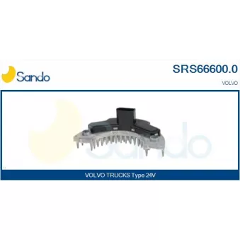 Résistance, pulseur d'air habitacle SANDO SRS66600.0