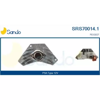 Résistance, pulseur d'air habitacle SANDO SRS70014.1