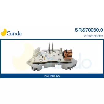 Résistance, pulseur d'air habitacle SANDO SRS70030.0