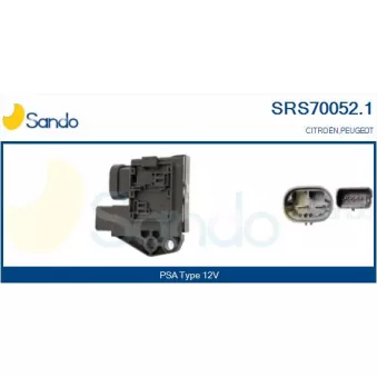 Résistance du ventilateur de radiateur SANDO SRS70052.1