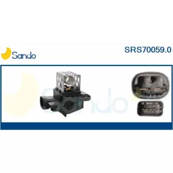 Résistance du ventilateur de radiateur SANDO SRS70059.0
