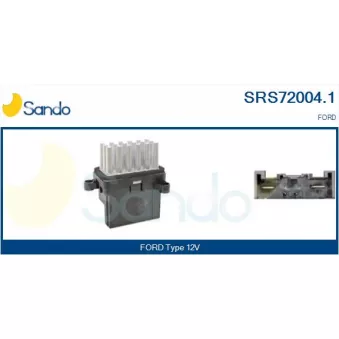 SANDO SRS72004.1 - Résistance, pulseur d'air habitacle