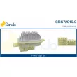 Résistance, pulseur d'air habitacle SANDO [SRS72019.0]
