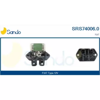 SANDO SRS74006.0 - Résistance du ventilateur de radiateur