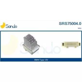 Résistance, pulseur d'air habitacle SANDO SRS75004.0