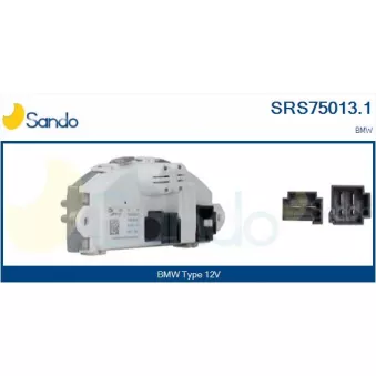 Résistance, pulseur d'air habitacle SANDO SRS75013.1
