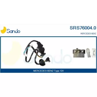 Résistance, pulseur d'air habitacle SANDO SRS76004.0