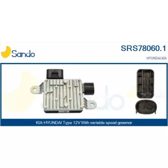 Résistance du ventilateur de radiateur SANDO OEM 25385D9000 Résistance du ventilateur de radiateur SANDO OEM 25385D9000