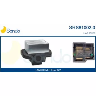 SANDO SRS81002.0 - Résistance, pulseur d'air habitacle