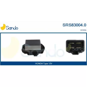 SANDO SRS83004.0 - Résistance, pulseur d'air habitacle