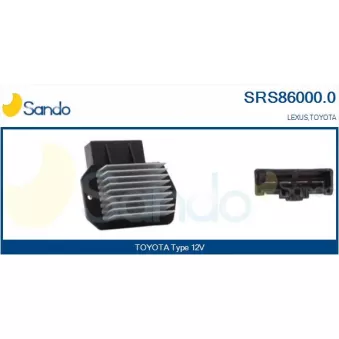 SANDO SRS86000.0 - Résistance, pulseur d'air habitacle