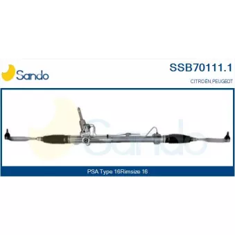 Crémaillière de direction SANDO OEM 4000LJ