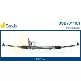 SANDO SSB70116.1 - Crémaillière de direction