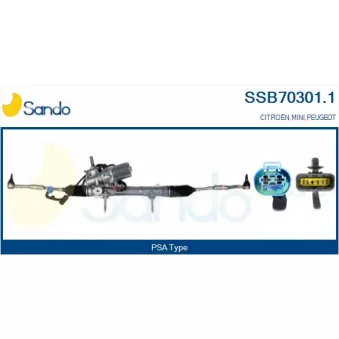 SANDO SSB70301.1 - Crémaillière de direction