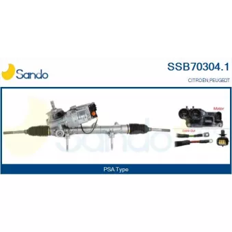 SANDO SSB70304.1 - Crémaillière de direction