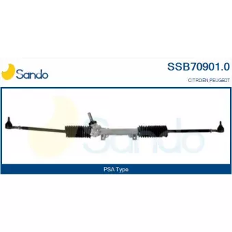 Crémaillière de direction SANDO OEM 95598224