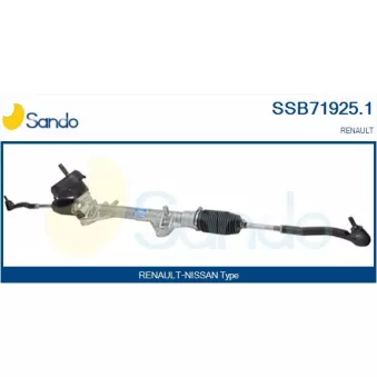 Crémaillère de direction SANDO OEM 490012863R