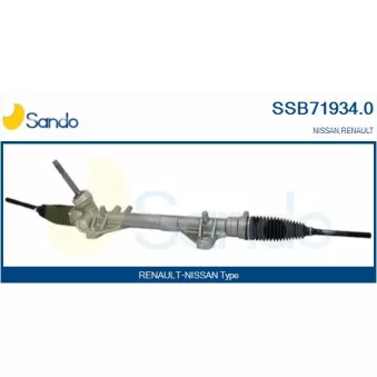 Crémaillère de direction SANDO OEM 490013191R
