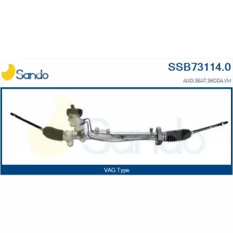 Crémaillière de direction SANDO OEM 1J1422055BE