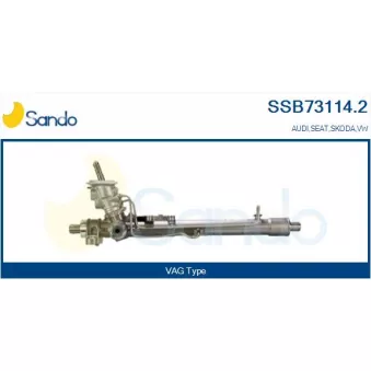 Crémaillière de direction SANDO OEM 1J1422055BE