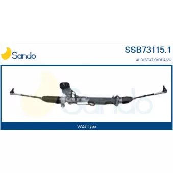 Crémaillière de direction SANDO OEM 1J1422063NX