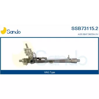 Crémaillière de direction SANDO OEM 1J1422063NX